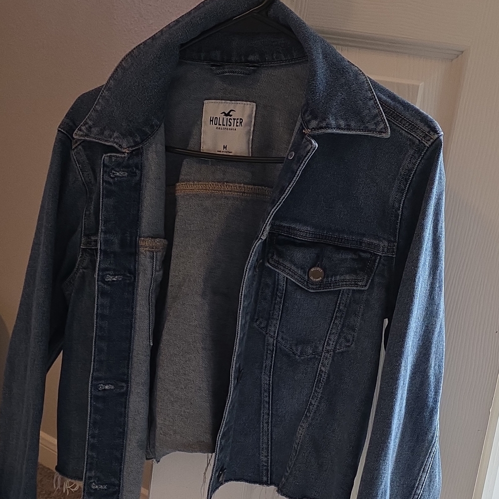Hollister Medium Blue Denim Jacket
